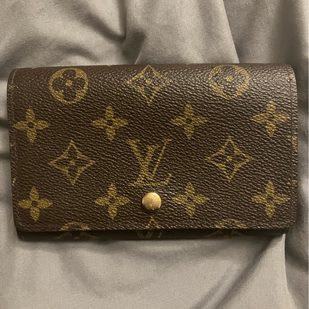 Louis Vuitton Monogram Canvas Compact Tresor Wallet